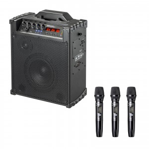 拡声器（マイクスピーカー・ワイヤレスマイク・60W・AC電源・内蔵バッテリー・音楽再生イベント・選挙）MM-SPAMP16 サンワサプライ