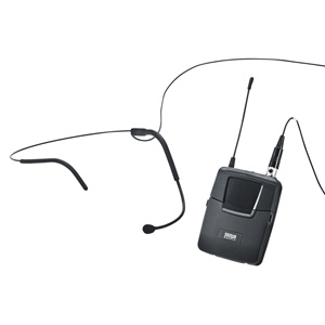 ヘッドマイク(ワイヤレス・MM-SPAMP3用) MM-SPAMP3WHS サンワサプライ
