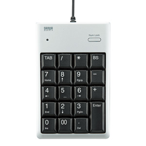 USBテンキー(薄型・シルバー) NT-16USVN サンワサプライ