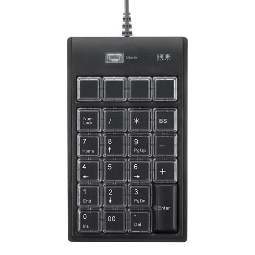 テンキー(プログラマブル・ショートカット・割り当て・USBハブ・Win・USB・ブラック)
