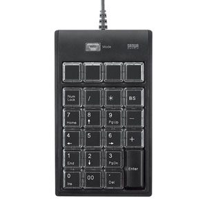 テンキー(プログラマブル・ショートカット・割り当て・USBハブ・Win・USB・ブラック)