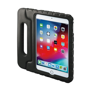 iPad mini 2019 ケース(衝撃吸収ケース・ハンドル付き・ブラック)