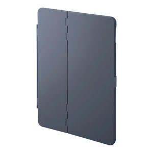 iPadケース(ハードケース・ポリカーボーネート・iPad 10.2インチ・スタンドタイプ・ネイビー)