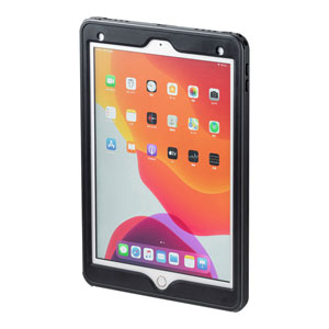タブレットケース(iPad 10.2インチ用・耐衝撃・防水・防塵・リングスタンドつき)