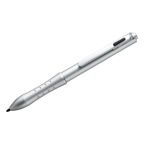 タッチペン(ノック式・入力・シルバー) PDA-PEN14 サンワサプライ