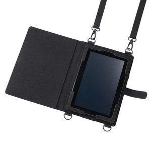 ショルダーベルト付き12.5型タブレットケース