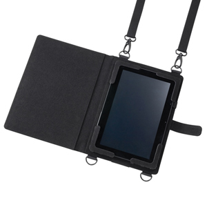 ショルダーベルト付き10.1型タブレットPCケース サンワサプライ