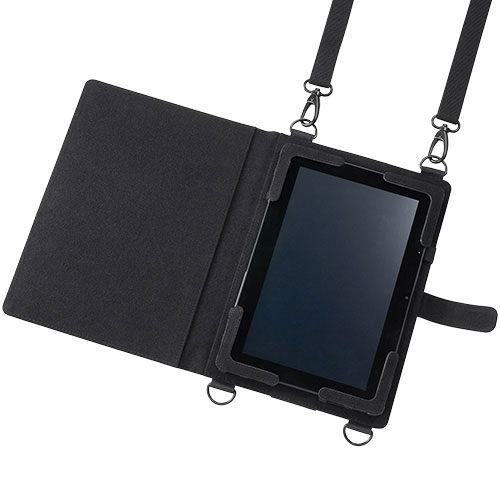 【サンワサプライ】タブレットPCケース(11.6インチ対応・ショルダーベルト付き・簡易パッケージ)