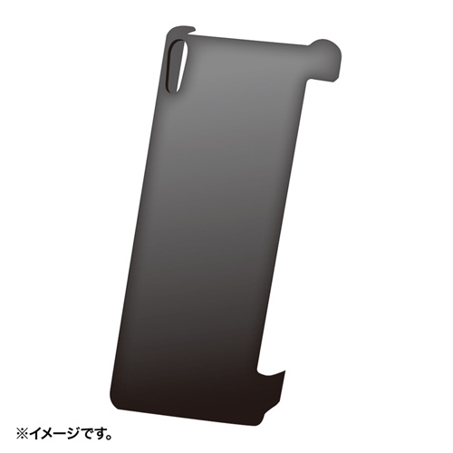 Xperia Z2 ラバーコーティングハードケース（SO-03F対応・ブラック）