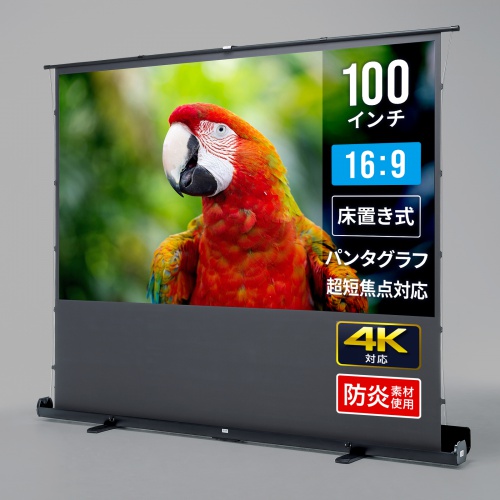 プロジェクタースクリーン商品画像（PRS-YPT100HDT）