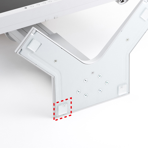 【サンワサプライ】耐震マット(厚み3mm・20mm四方・4枚入り)