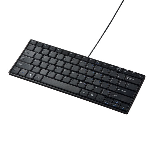 キーボード（コンパクト・有線・パンタグラフ・英語配列・USB