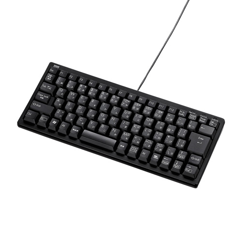 コンパクトキーボード(有線・ブラック) SKB-KG3BKN サンワサプライ