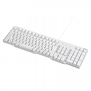 USBキーボード（排水機能付き・メンブレン・ホワイト）