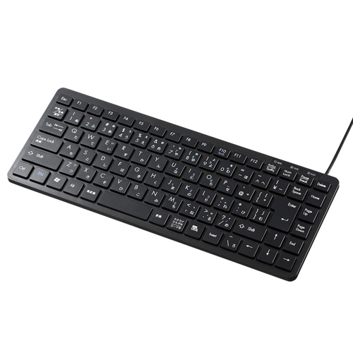 USBスリムキーボード(ブラック) SKB-SL27BK サンワサプライ