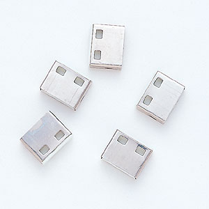 USBコネクタ取付けセキュリティSL-46-W用取付け部品(ホワイト・5個入り) SL-46-WOP サンワサプライ 