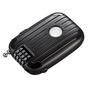 eセキュリティ（ワイヤーリール式・ダイヤル錠・1.8ｍまで対応・防犯対策） SLE-11LN サンワサプライ