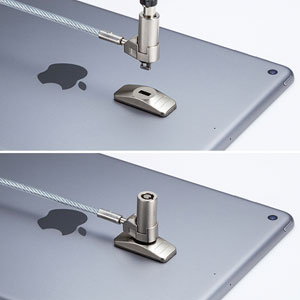 eセキュリティ（セキュリティスロット・タブレット・防犯・盗難防止・強力両面テープ）