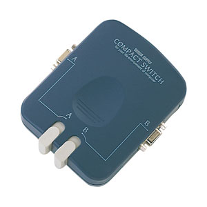 VGA切替器(モニタ用・コンパクト・電源不要・2:1) SW-CP21V サンワサプライ