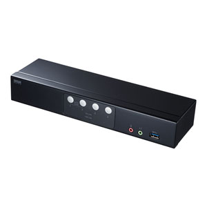 切替器(4:1・DisplayPort対応・HDCP対応)