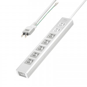 2P・5個口スイッチ・3ｍ