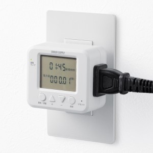 1個口・消費電力表示機能付き