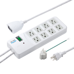 4個口連動手元スイッチ付き