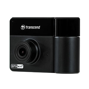 ドライブレコーダー Transcend(microSD64GB付属・バッテリー内蔵・吸盤固定仕様・DrivePro550A・TS-DP550A-64G)