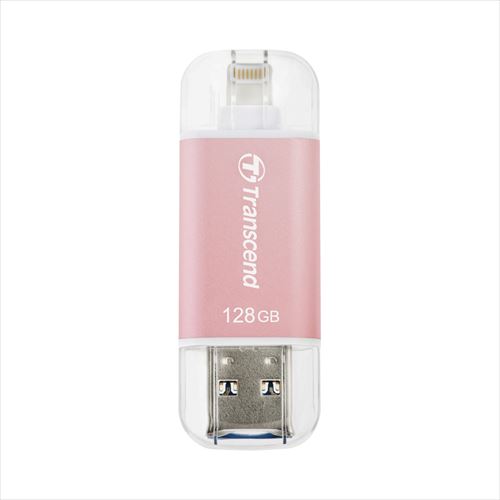 Transcend Lightning・USBメモリ 128GB JetDrive Go 300 USB3.1Gen1(USB3.0)対応 TS128GJDG300R