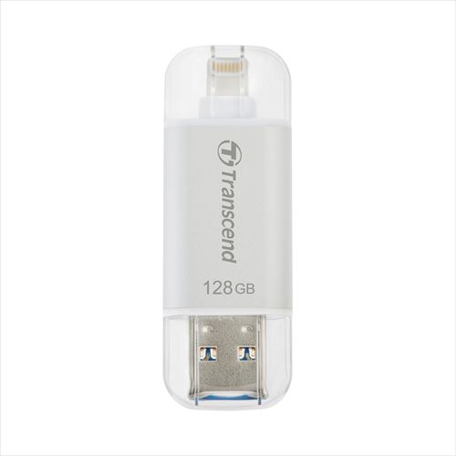 Tracnscend Lightning・USBメモリ 128GB JetDrive Go 300 USB3.1Gen1(USB3.0)対応 TS128GJDG300S