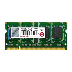 1GB Memory for NotePC/DDR2-533(PC2-4200) TS128MSQ64V5J Transcend