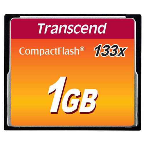 コンパクトフラッシュカード 1GB 133倍速 TS1GCF133 Transcend