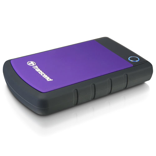 Transcend 1TB StoreJet 25H3P 外付けハードディスク TS1TSJ25H3P(USB3.0対応・耐衝撃シリコンアウターケース)