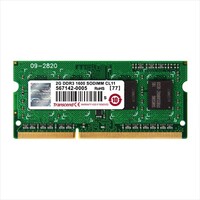 Transcend ノートPC用増設メモリ 2GB DDR3-1600 PC3-12800 SO-DIMM TS256MSK64V6N