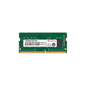 ノートPC用メモリ(Transcend・4GB・DDR4-2666・PC4-21300・SO-DIMM・TS2666HSB-4G)