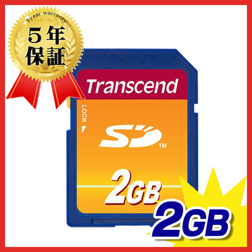 SDカード 2GB TS2GSDC Transcend