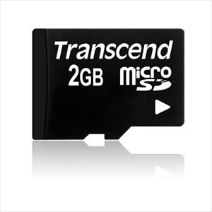 Transcend microSDメモリカード(2GB)