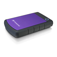 Transcend 2TB StoreJet 25H3P 外付けハードディスク TS2TSJ25H3P(USB3.0対応・耐衝撃シリコンアウターケース)
