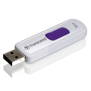 USBフラッシュメモリ 32GB スライドコネクタ TS32GJF530 Transcend