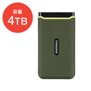 外付けSSD(4TB・容量・PC・ゲーム・トランセンド・おすすめ