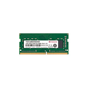 Transcend ノートPC用増設メモリ 4GB DDR4-2666 PC4-21300 SO-DIMM TS512MSH64V6H