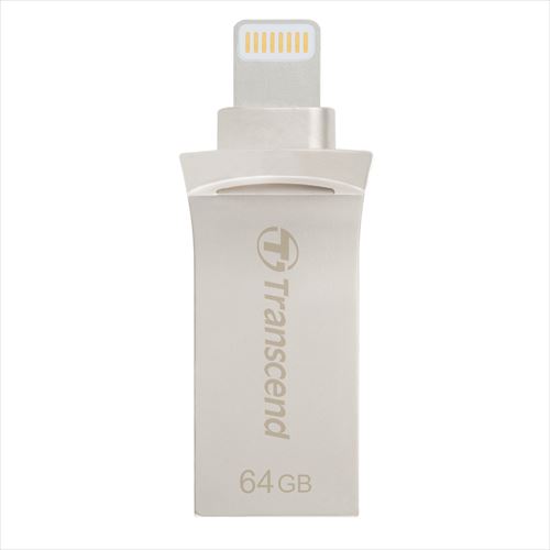 Transcend Lightning・USBメモリ 64GB JetDrive Go 500 USB3.1Gen1(USB3.0)対応 TS64GJDG500S