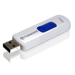 USBメモリ 64GB スライドコネクタ TS64GJF530 Transcend