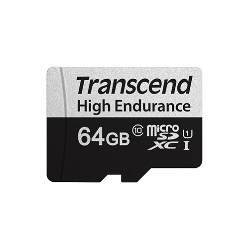 Transcend Microsdxcカード 64gb Class10 Uhs I U1 高耐久 3d Tlc Nand フラッシュ採用 ドライブレコーダー セキュリティカメラ Sdカード変換アダプタ付 Ts64gusd350v 激安通販のイーサプライ