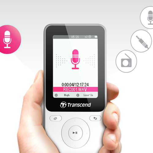 Transcend トランセンド ジャパン Mp3プレーヤー Mp710 ホワイト 8gb Ts8gmp710w 激安通販のイーサプライ