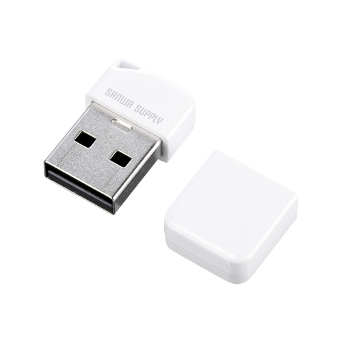 USBメモリ(4GB)USB2.0 超小型タイプ(ホワイト)