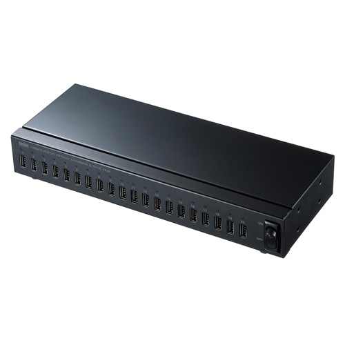 USB2.0ハブ(20ポート・iPad・タブレット同時充電)
