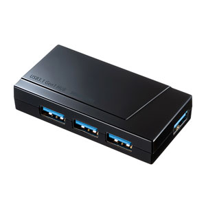 USB3.1ハブ(4ポート・バスパワー・マグネット)