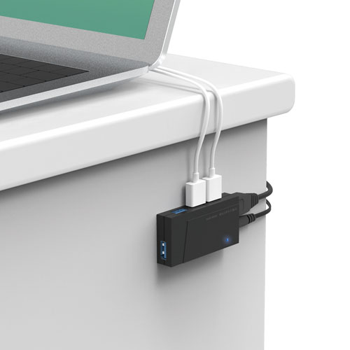 Usb3 1ハブ 4ポート バスパワー セルフパワー マグネット Usb 3h418bk 激安通販のイーサプライ