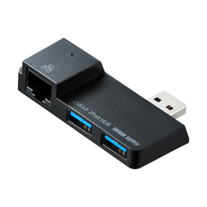 Surface用USB3.0USBハブ(ブラック)